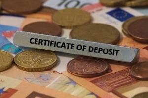 certificate of deposit on coins
