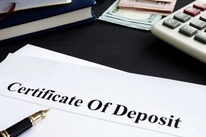 certificate of deposit