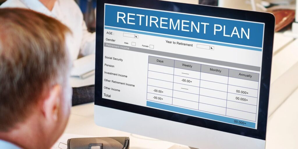 retirement plan wealth investments seniority concept
